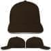 Black-White Wool Self Strap Prostyle, Virtual Image