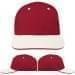 USA Made Red-White Prostyle Structured Cap