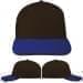 USA Made Black-Royal Blue Prostyle Structured Cap