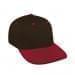 Black Prostyle Structured-Red Visor, Eyelets
