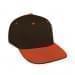 Black Prostyle Structured-Orange Visor, Eyelets