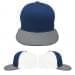 Navy-Light Gray White Mesh Back Snapback Prostyle, Virtual Image