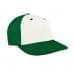 White Prostyle Structured-Kelly Green Back Half, Visor