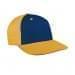 Navy Prostyle Structured-Athletic Gold Back Half, Visor
