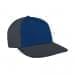 Navy Prostyle Structured-Dark Gray Back Half, Visor