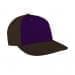 Purple Prostyle Structured-Black Back Half, Visor
