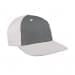 Light Gray Prostyle Structured-White Back Half, Visor