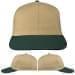 USA Made Khaki-Hunter Green Prostyle Structured Cap