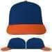 USA Made Navy-Orange Prostyle Structured Cap