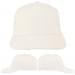 USA Made White Prostyle Structured Cap