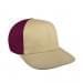 Khaki Prostyle Structured-Burgundy Back Half