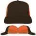 USA Made Black-Orange Prostyle Structured Cap