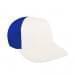 White Prostyle Structured-Royal Blue Back Half