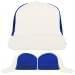 USA Made White-Royal Blue Prostyle Structured Cap