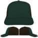 USA Made Hunter Green-Black Prostyle Structured Cap