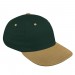 Hunter Green-Khaki Domestic Snapback Dad Cap 3Q Image