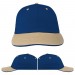 Navy-Khaki Domestic Snapback Dad Cap VIRTUAL Image