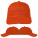 Orange Domestic Snapback Dad Cap VIRTUAL Image