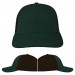 Hunter Green-Black Domestic Snapback Dad Cap VIRTUAL Image