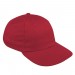 Red Domestic Slide Buckle Dad Cap 3Q Image