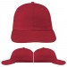 Red Domestic Slide Buckle Dad Cap VIRTUAL Image