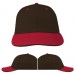 Black-Red Domestic Slide Buckle Dad Cap VIRTUAL Image