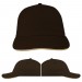 Black-Khaki Domestic Velcro Dad Cap VIRTUAL Image