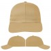 Khaki Domestic Velcro Dad Cap VIRTUAL Image