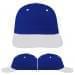 USA Made Royal Blue-White Unstructured "Dad" Cap