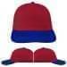 USA Made Red-Royal Blue Unstructured "Dad" Cap
