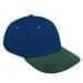 Navy Unstructured "Dad"-Hunter Green Visor, Eyelets