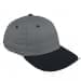 Light Gray Unstructured "Dad"-Dark Gray Visor, Eyelets