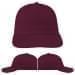 USA Made Burgundy Unstructured "Dad" Cap
