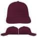 USA Made Burgundy Unstructured "Dad" Cap