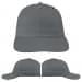 USA Made Light Gray Unstructured "Dad" Cap