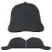 USA Made Dark Gray-Black Unstructured "Dad" Cap