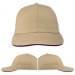 Khaki-Burgundy Pro Knit Slide Buckle Dad Cap, Virtual Image