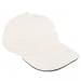 White-Hunter Green Denim Velcro Dad Cap