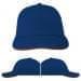 Navy-Orange Ripstop Slide Buckle Dad Cap, Virtual Image
