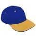 Royal Blue Unstructured "Dad"-Athletic Gold Visor, Eyelets