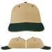 USA Made Khaki-Hunter Green Unstructured "Dad" Cap