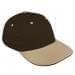 Black Unstructured "Dad"-Khaki Visor, Eyelets