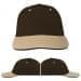 USA Made Black-Khaki Unstructured "Dad" Cap