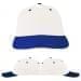 USA Made White-Royal Blue Unstructured "Dad" Cap