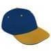 Navy Unstructured "Dad"-Athletic Gold Visor, Eyelets