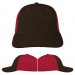 Black-Red Brushed Slide Buckle Dad Cap VIRTUAL Image