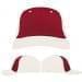 USA Made Red-White Unstructured "Dad" Cap