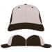 USA Made Putty-Black Unstructured "Dad" Cap