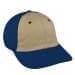 Khaki Unstructured "Dad"-Navy Back Half, Visor