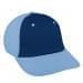 Navy Unstructured "Dad"-Light Blue Back Half, Visor
